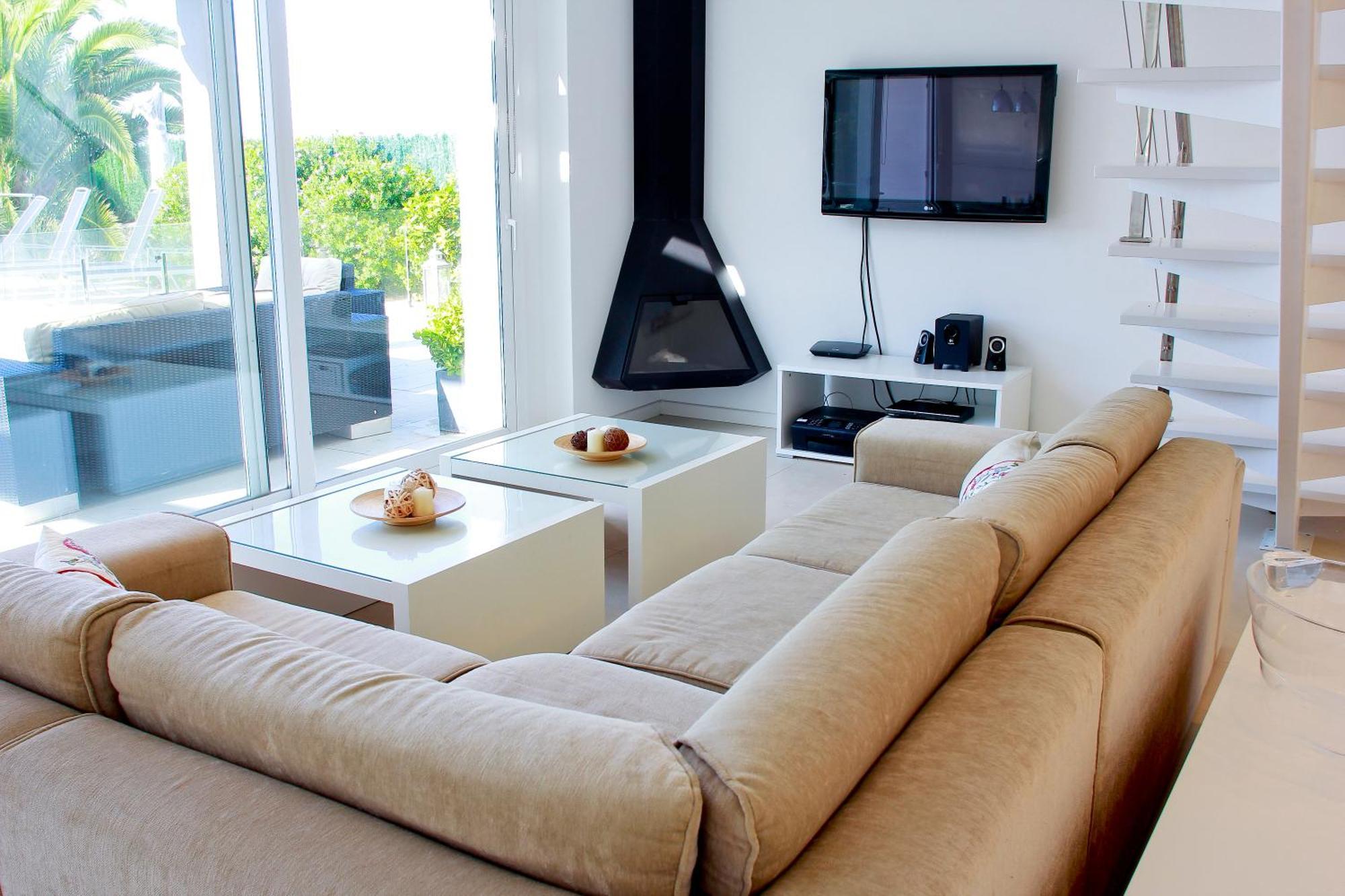 V196 Villa Brisa By Menorcarentals Villas Son Bou Kültér fotó