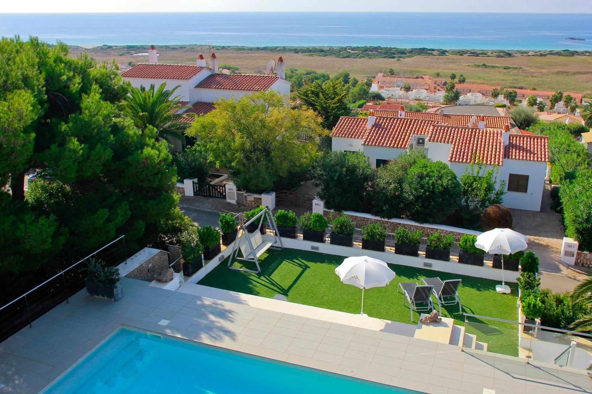 V196 Villa Brisa By Menorcarentals Villas Son Bou Kültér fotó