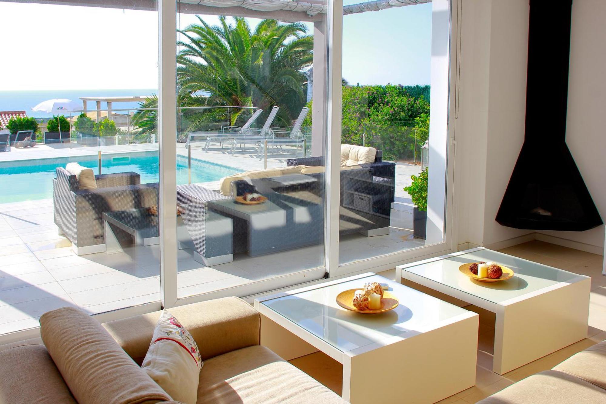 V196 Villa Brisa By Menorcarentals Villas Son Bou Kültér fotó
