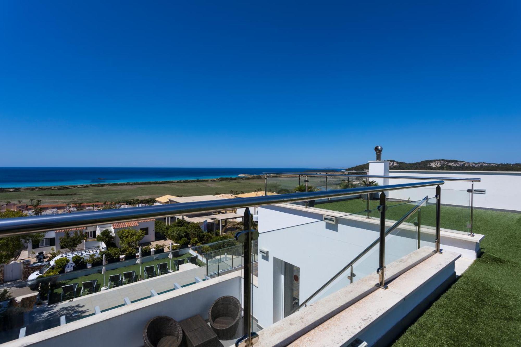 V196 Villa Brisa By Menorcarentals Villas Son Bou Kültér fotó