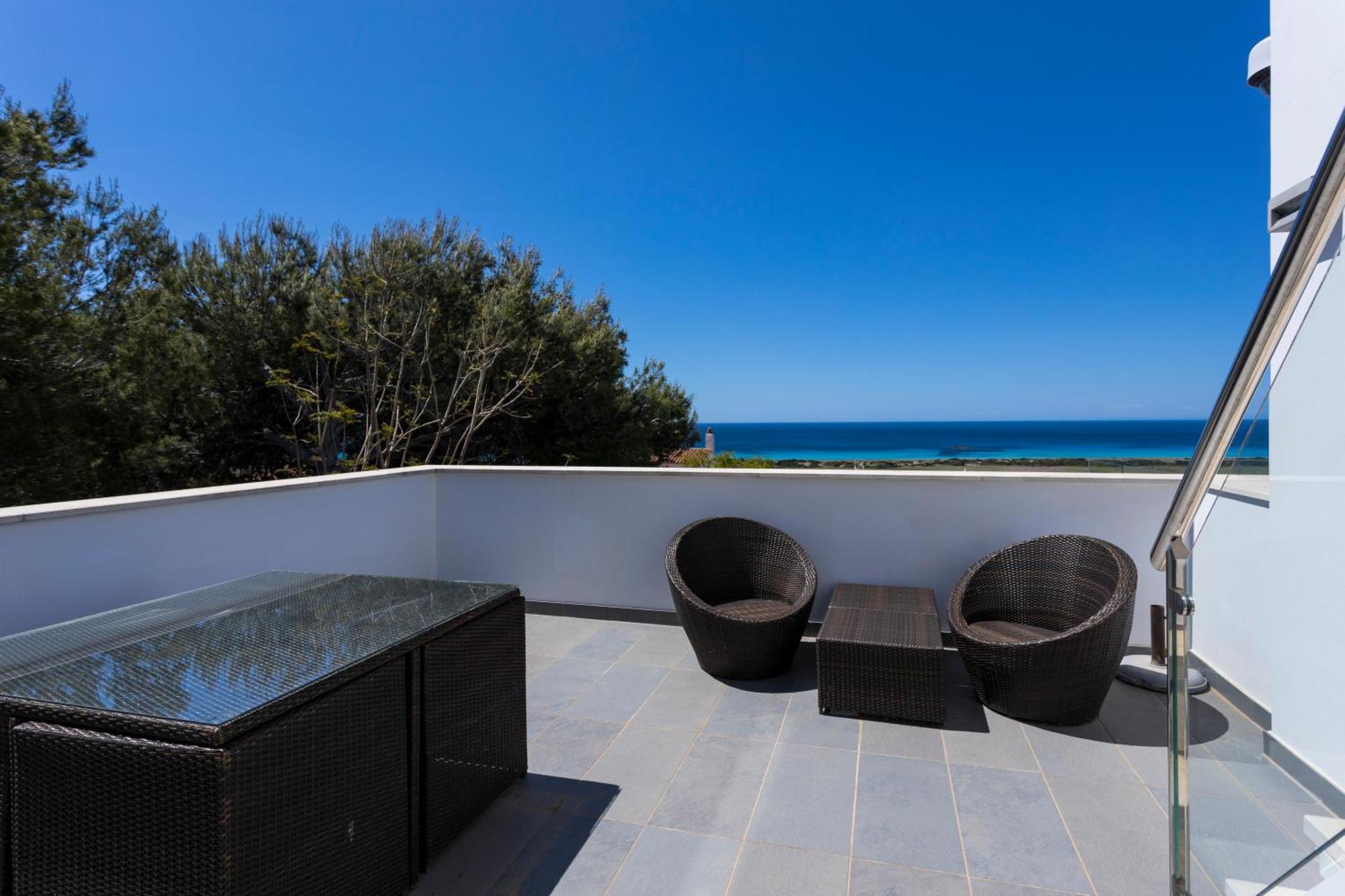 V196 Villa Brisa By Menorcarentals Villas Son Bou Kültér fotó