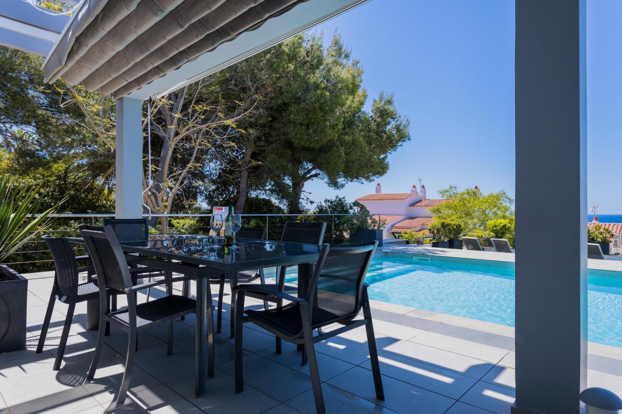 V196 Villa Brisa By Menorcarentals Villas Son Bou Kültér fotó