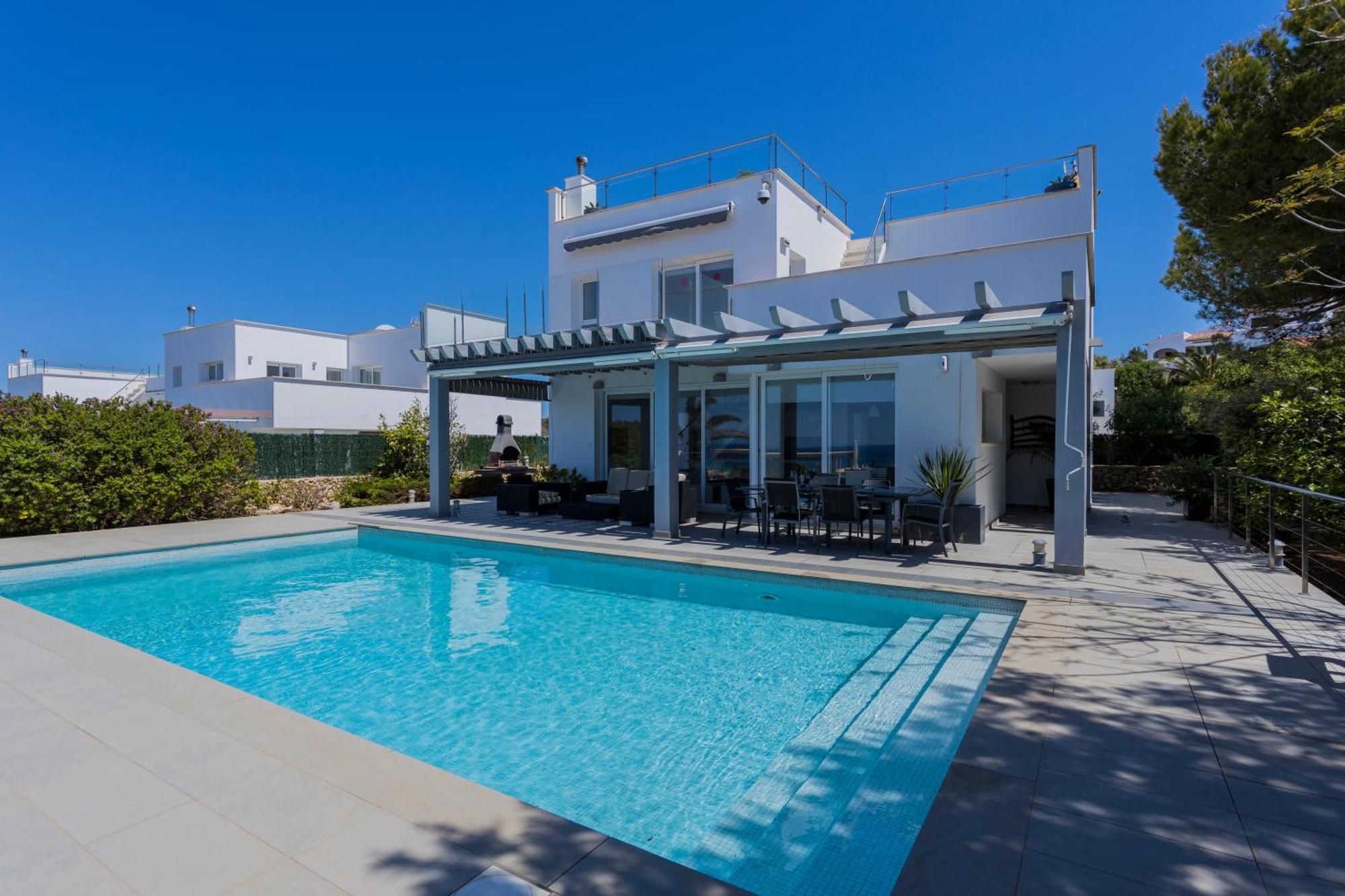 V196 Villa Brisa By Menorcarentals Villas Son Bou Kültér fotó