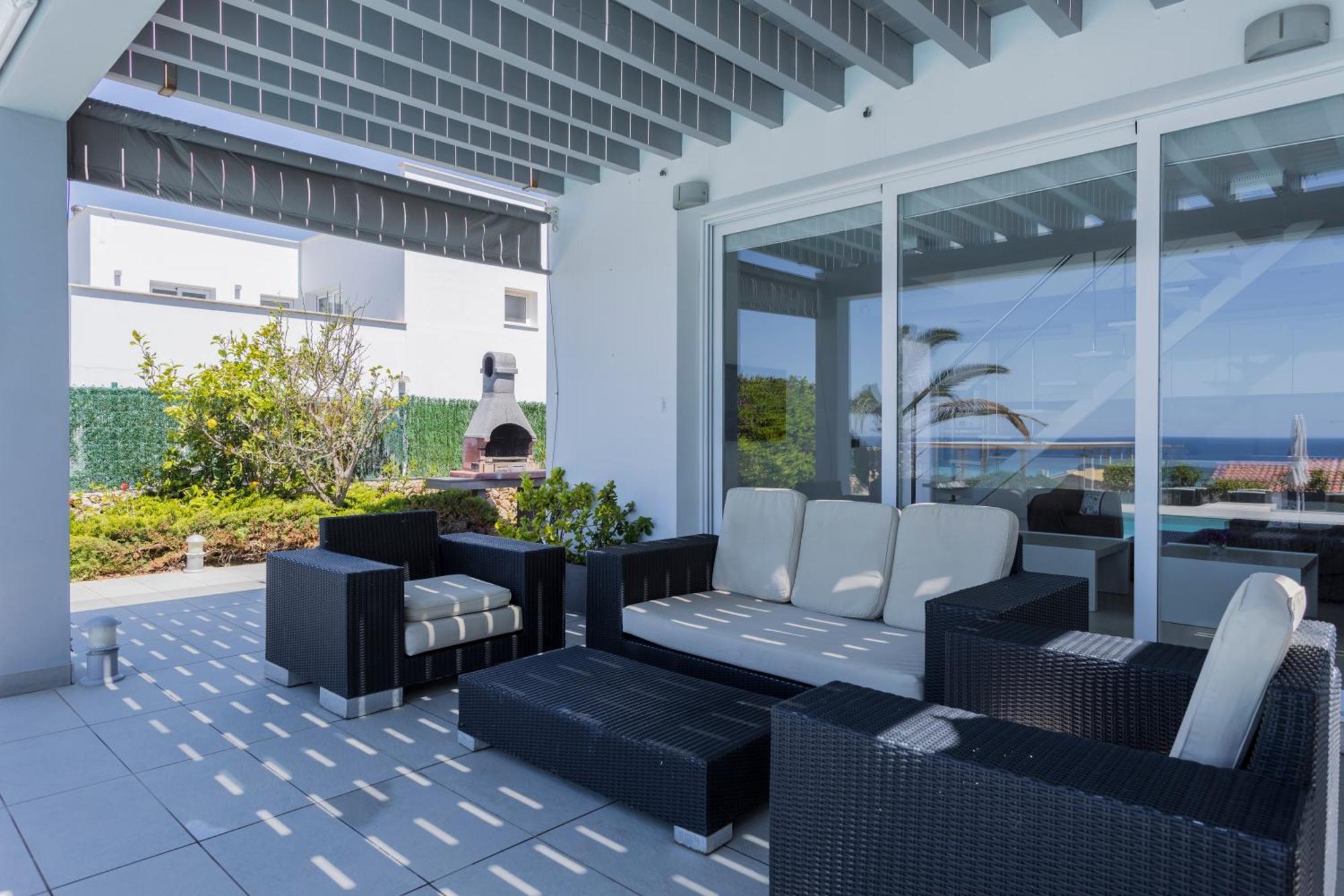 V196 Villa Brisa By Menorcarentals Villas Son Bou Kültér fotó